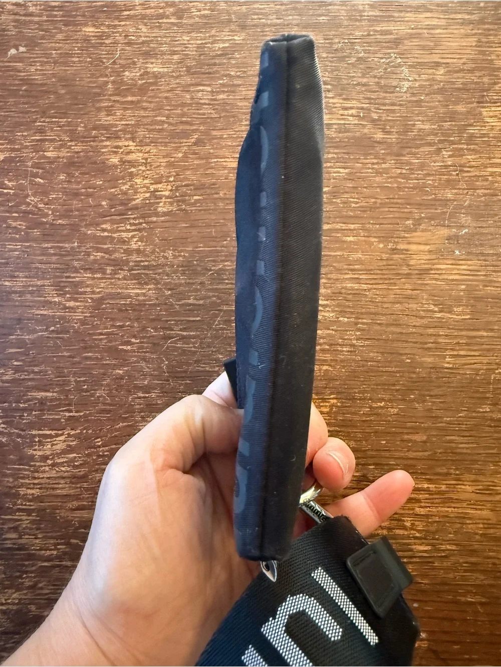 EUC Lululemon never lost keychain and wristlet pouch wallet